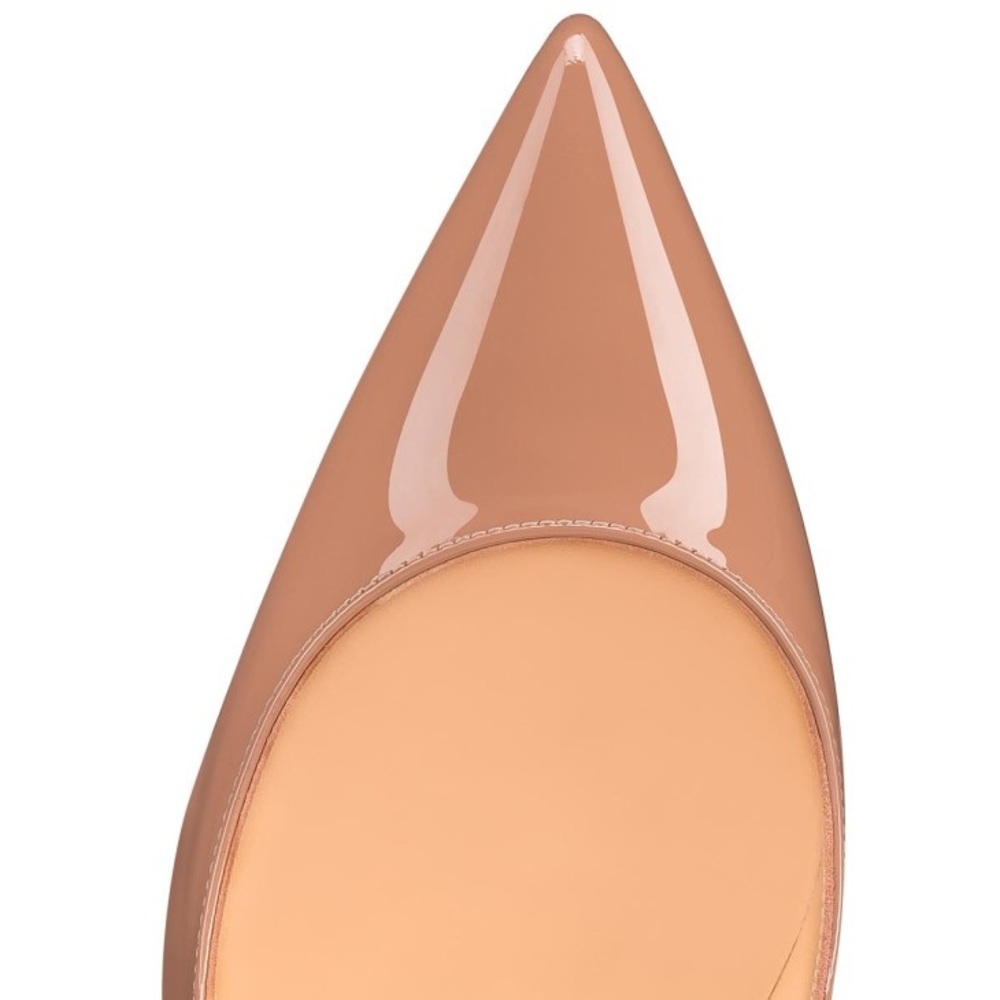 Christian Louboutin Blush Patent Leather Heels - Picture 5 of 9